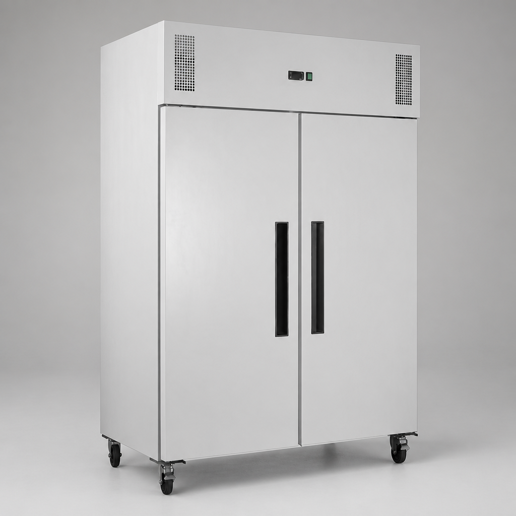 Commercial Upright Double Door Freezer 1152Ltr Capacity