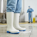 Premium Heavy Duty Safety Wellington Boots with Quick Drying Synthetic Lining - Available in Sizes 3-12