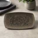 Commercial Rectangular Plates Flint Grey 355mm 6 Pack