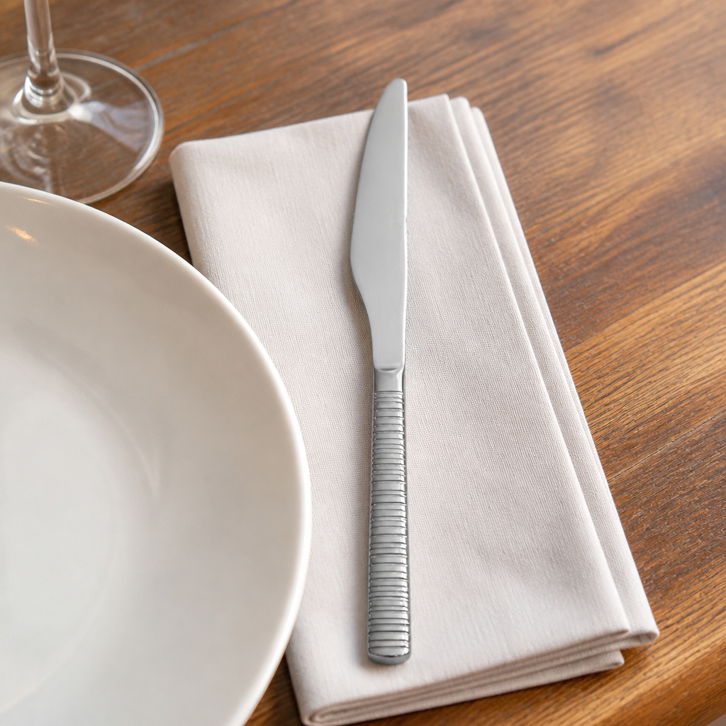 Commercial Table Knives 12 Pack Stainless Steel Cutlery Set