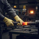 Premium Heat Resistant Gloves for High Temperature Applications, Cut and Abrasion Resistant, Comfortable Fit and Absorbent Design