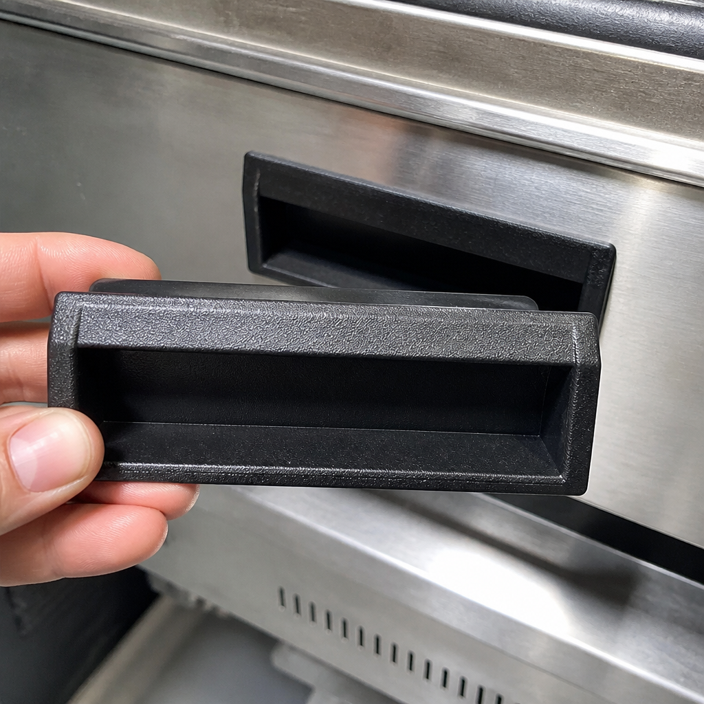 Commercial Food Warmer Replacement Plastic Handle 110mm Black