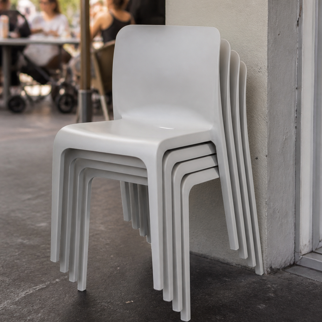 Commercial Seating Grey Chairs 2 Pack 480x500mm