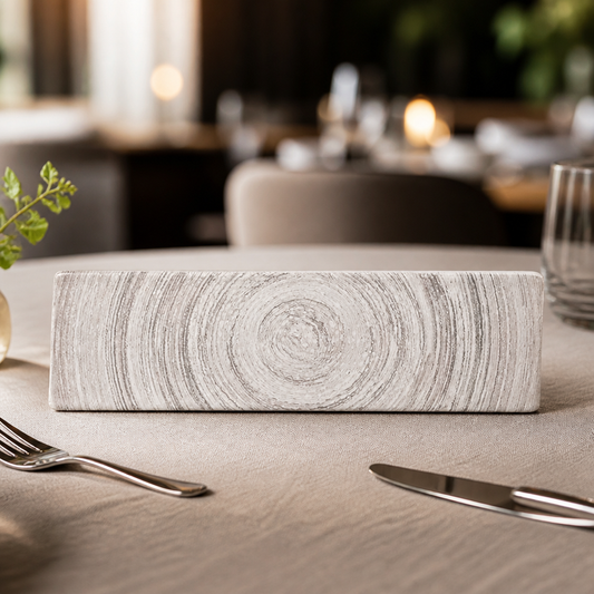 Commercial Oblong Plates 300 x 80mm Dishwasher Safe 6 Pack