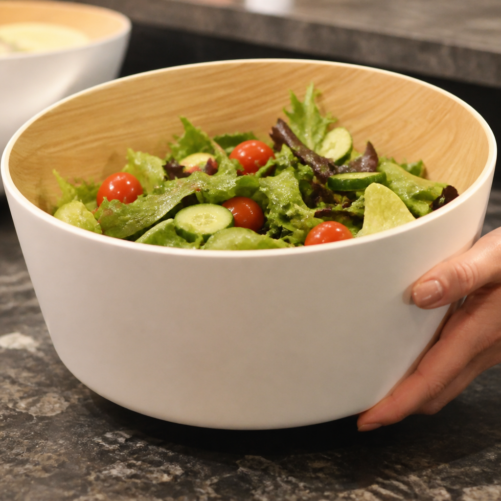 Commercial Melamine Serving Bowl 2.2Ltr 220mm Diameter