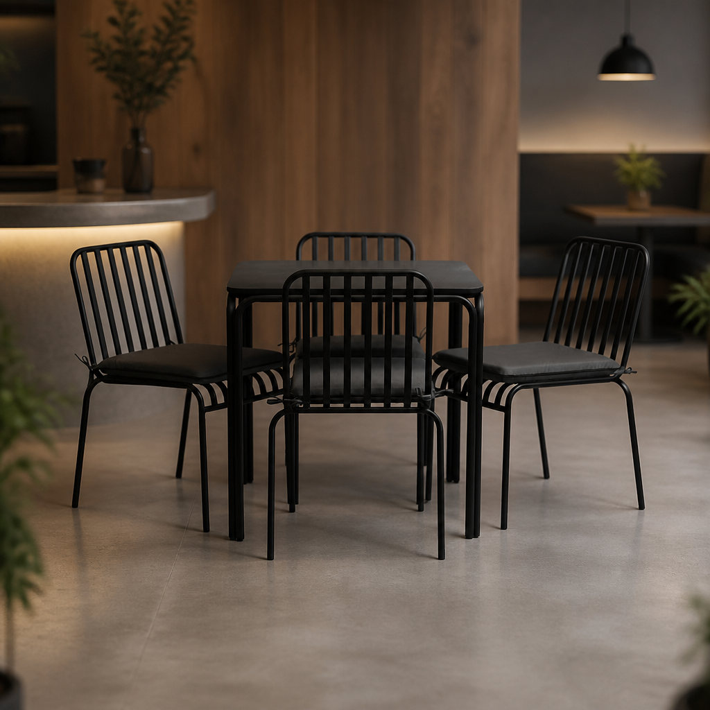 Commercial Outdoor Dining Set for Pub Gardens and Patios