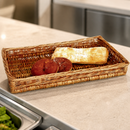 Commercial Wicker Counter Display Basket 95x510x270mm