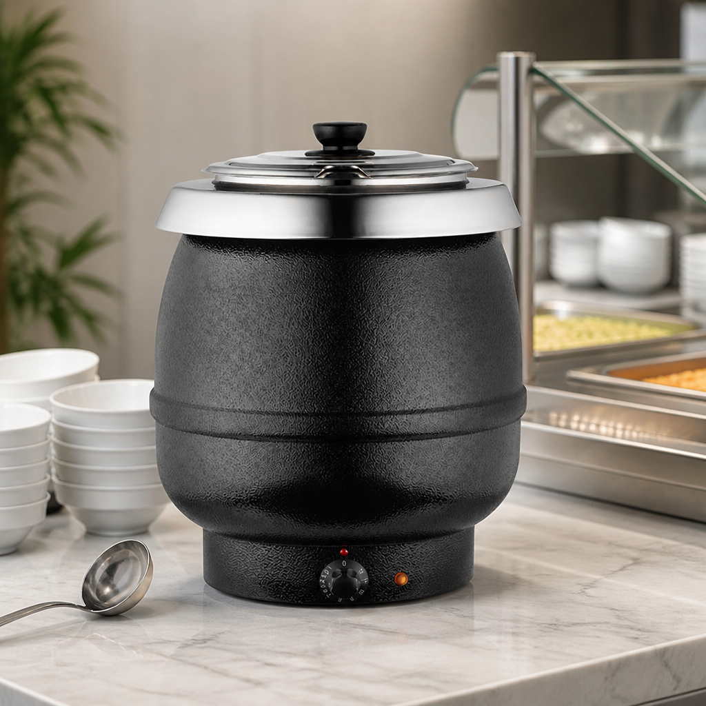 10L Commercial Soup Kettle and Warmer for Catering Use
