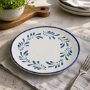 Commercial Round Walled Plate 210mm Blue - 6 Pack