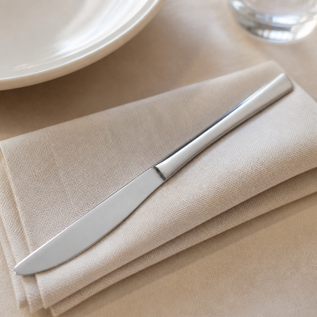 Commercial Stainless Steel Table Knife 12 Pack 224mm