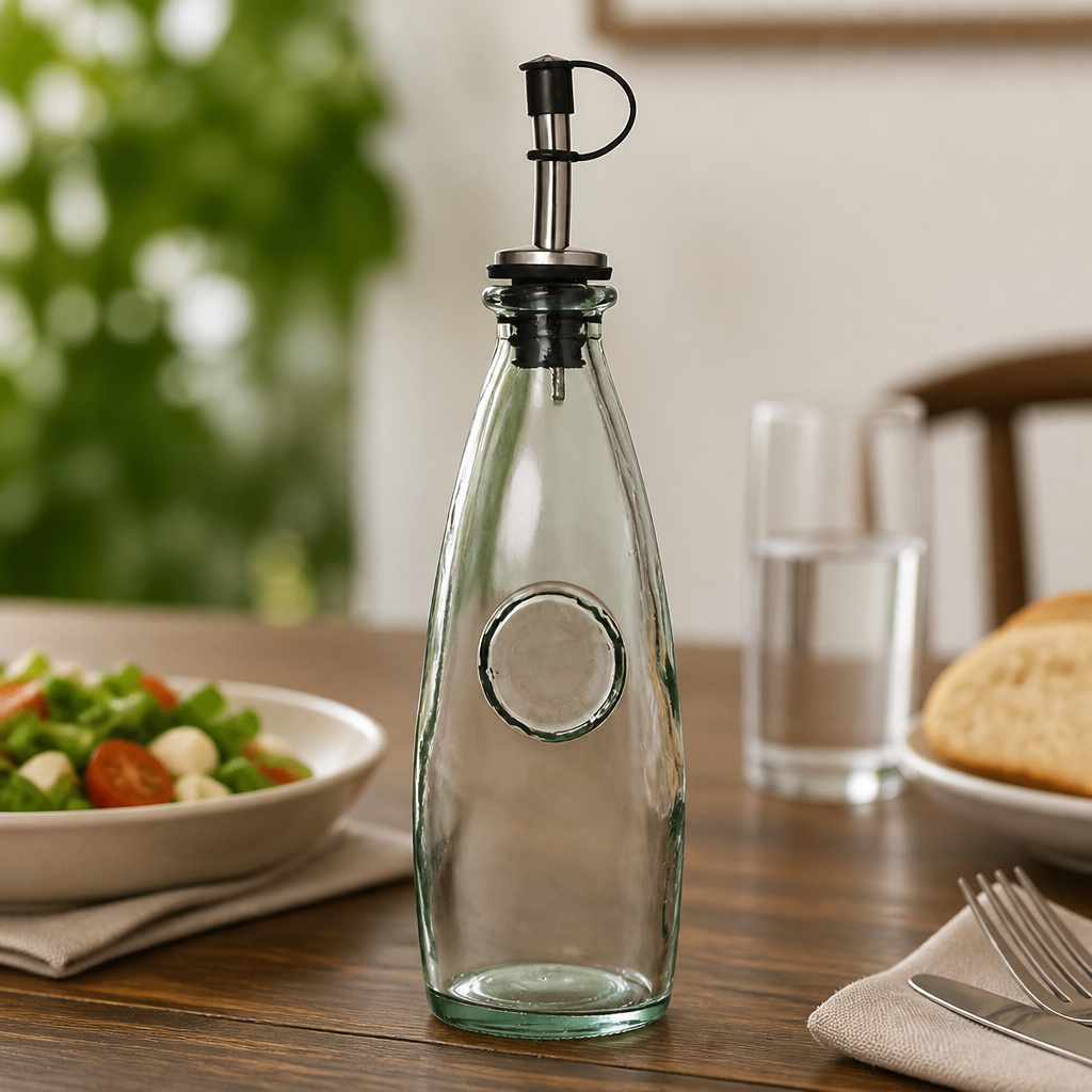 10.5oz Commercial Olive Oil Bottles - 6 Pack Eco-Friendly