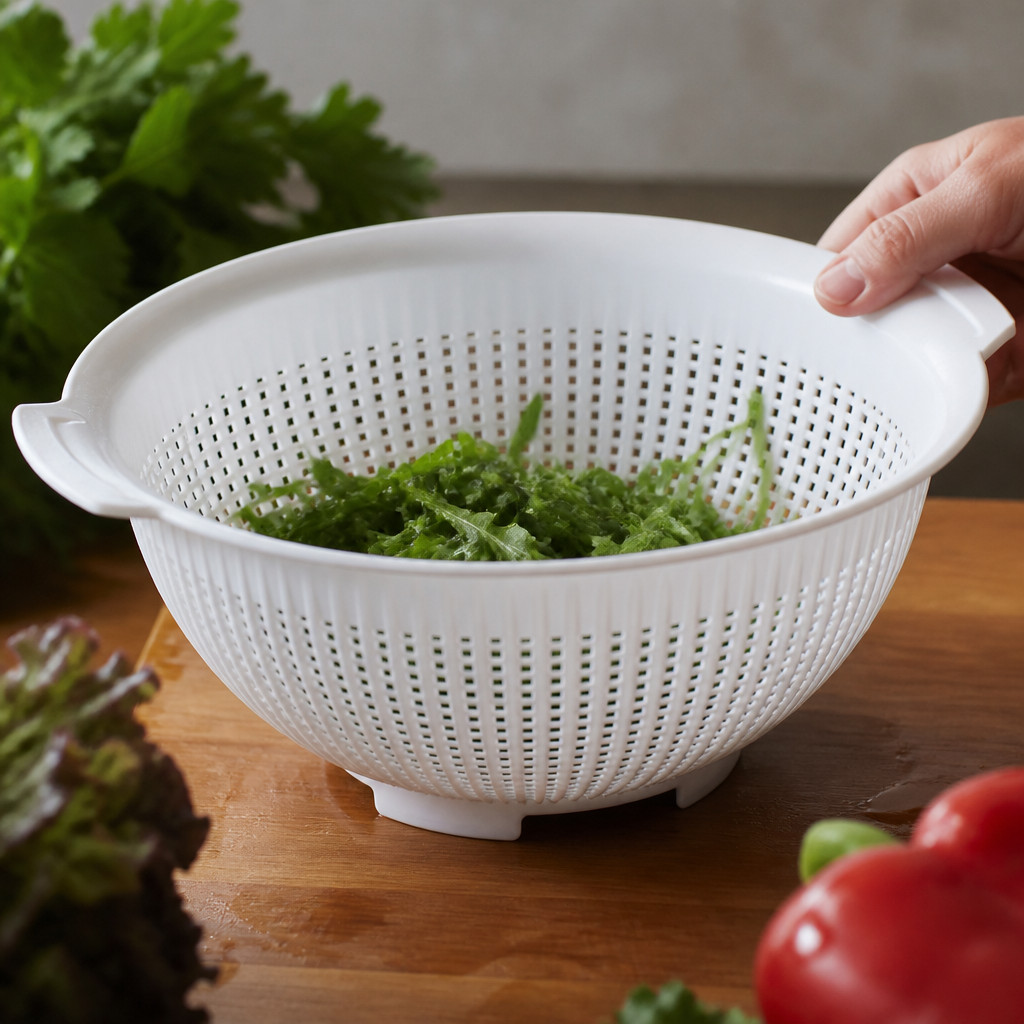 9" Commercial Polypropylene Colander with handles