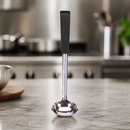 Commercial Stainless Steel Sauce Ladle 35ml Black Handle