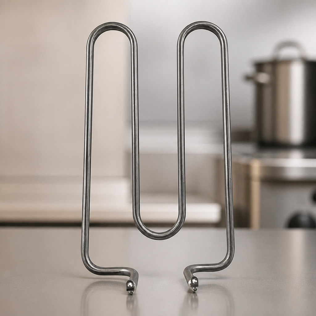 Commercial Griddle Replacement Heating Element 340mm Stainless Steel