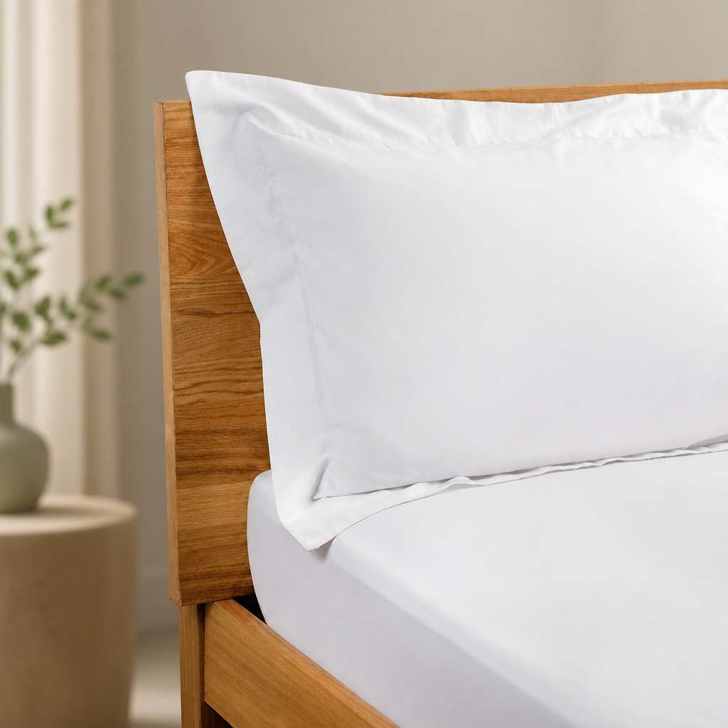 Commercial Cotton Oxford Pillowcases 2 Pack 660x920mm