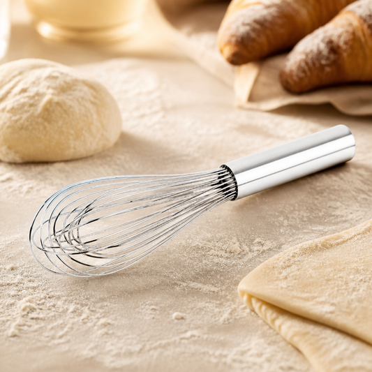 10 Inch Stainless Steel Commercial Whisk for Catering Use