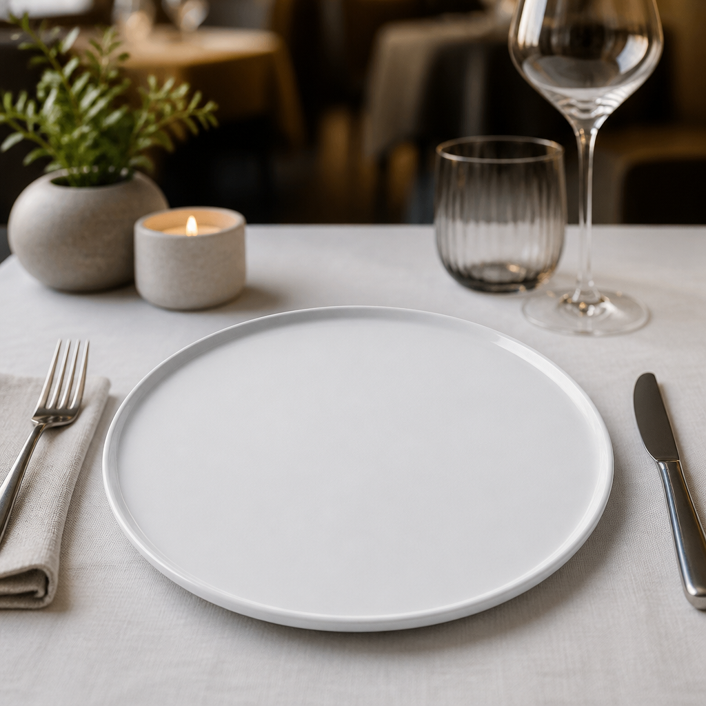 Commercial Whiteware Pizza Plates 330mm - 4 Pack