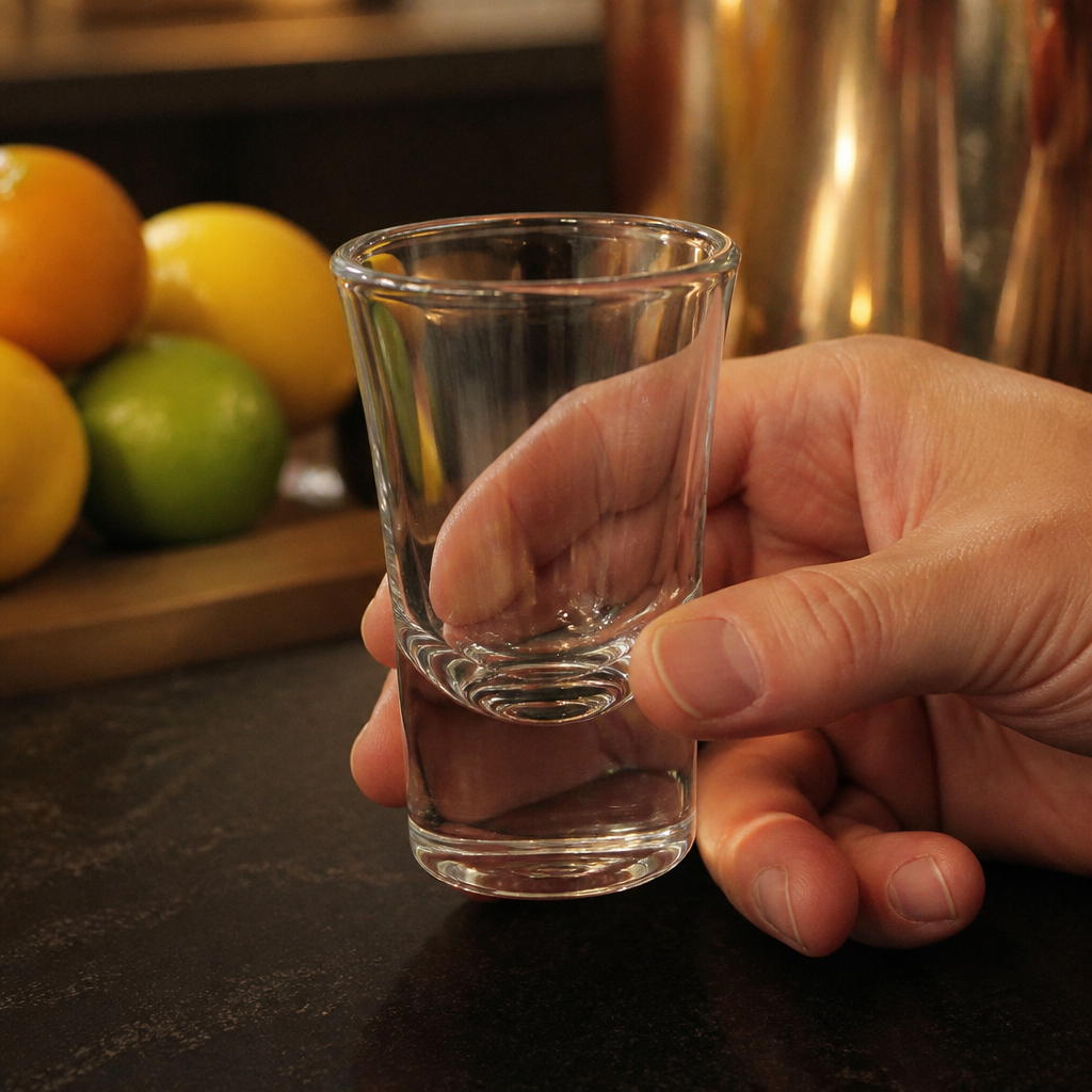 Commercial Shot Glasses 40ml Clear Glass 12 Pack