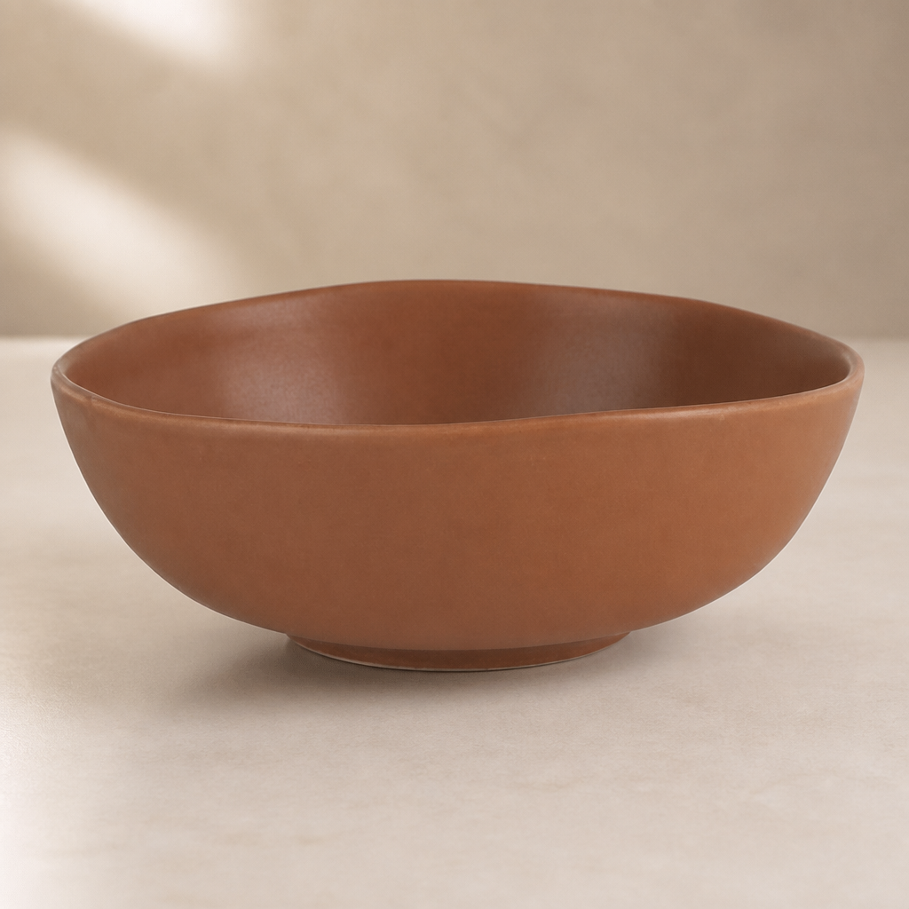 Commercial Ramen Bowls 225mm Orange 1.2Ltr Pack of 4