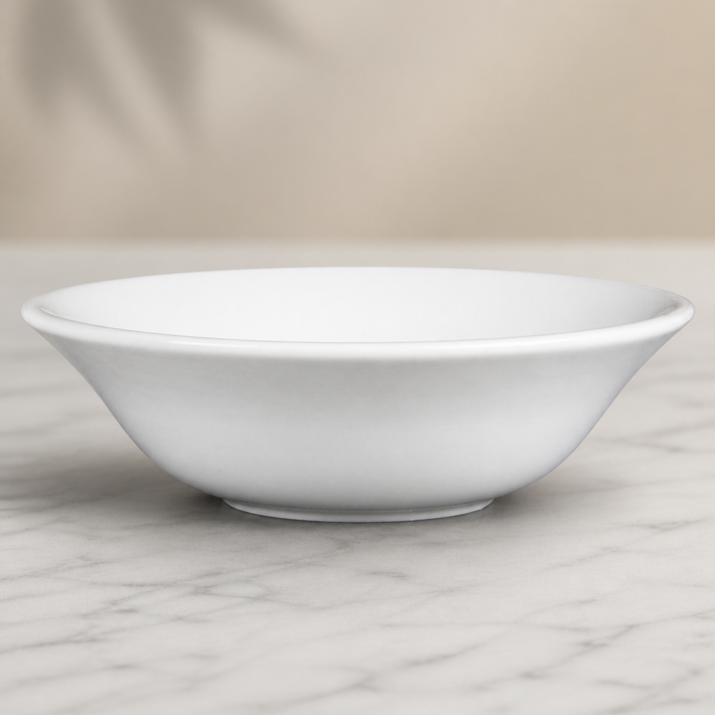 Commercial Oatmeal Bowls 150mm 300ml Porcelain 12 Pack