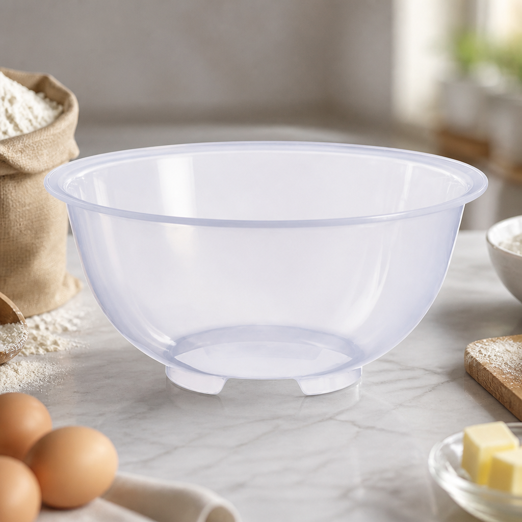 11L Commercial Polypropylene Mixing Bowl Dishwasher Safe