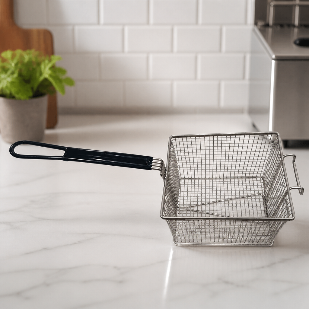 Commercial Countertop Fryer Basket Assembly Replacement Part
