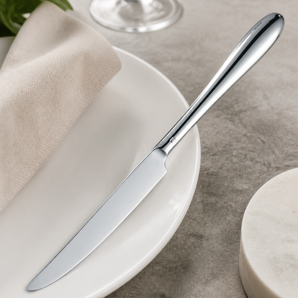 Commercial Hollow Handle Dinner Knife 12 Pack 242mm Stainless Steel
