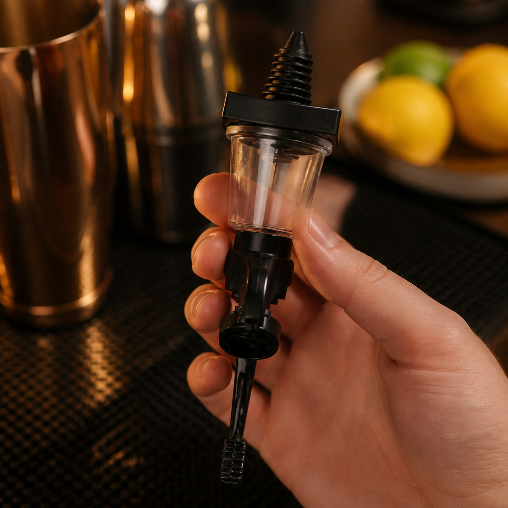 Commercial Black Solo Measure 35ml for bartenders and hospitality