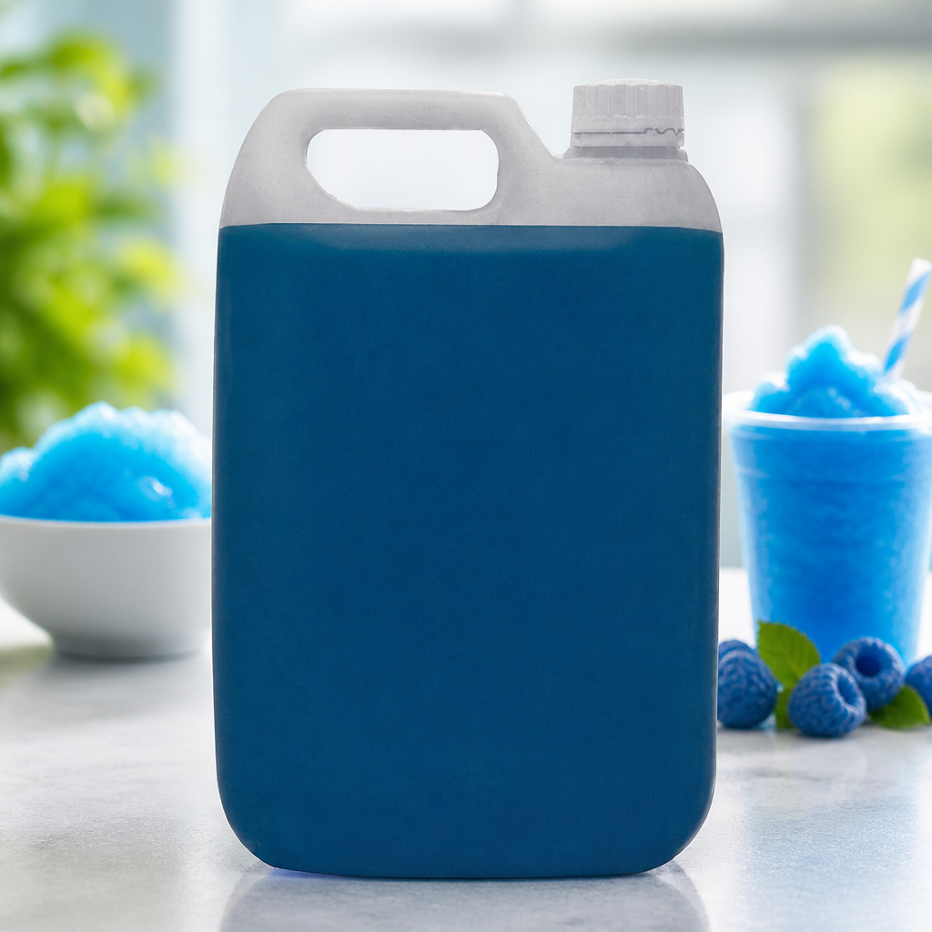 5L Commercial Blue Raspberry Slush Mix Smoothie Concentrate