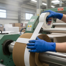 Premium Double-Sided Adhesive Splicing Tape with Tissue Paper Backing and High-Performance Acrylic Adhesive for Precision Applications