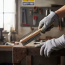 Professional 4 Row Heavy Duty Wire Brush for Efficient Cleaning and Scrubbing - High-Quality Professional Grade for Industrial and Commercial Appli...