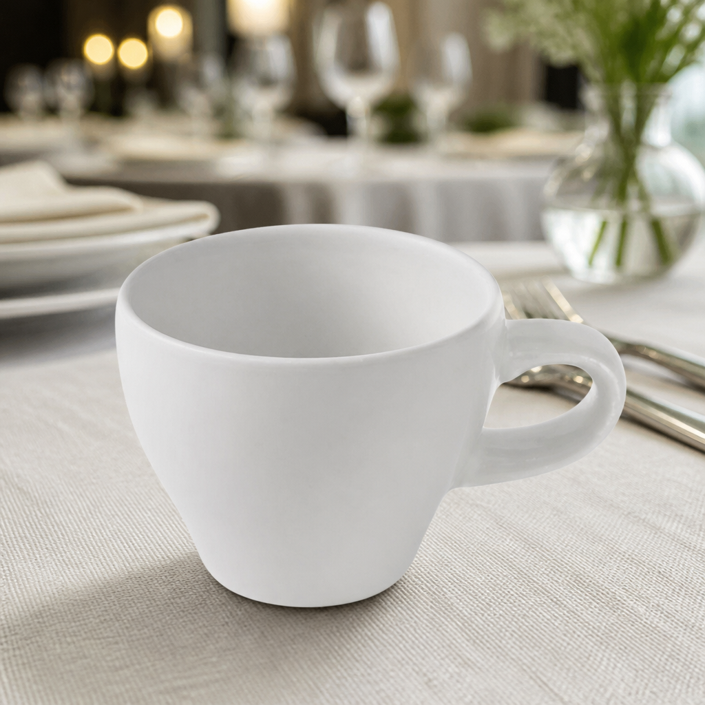 Commercial Tulip Cups 100ml Ceramic 12 Pack