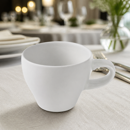 Commercial Tulip Cups 100ml Ceramic 12 Pack