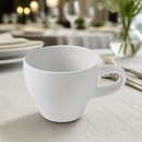 Commercial Tulip Cups White 100ml Ceramic 12 Pack