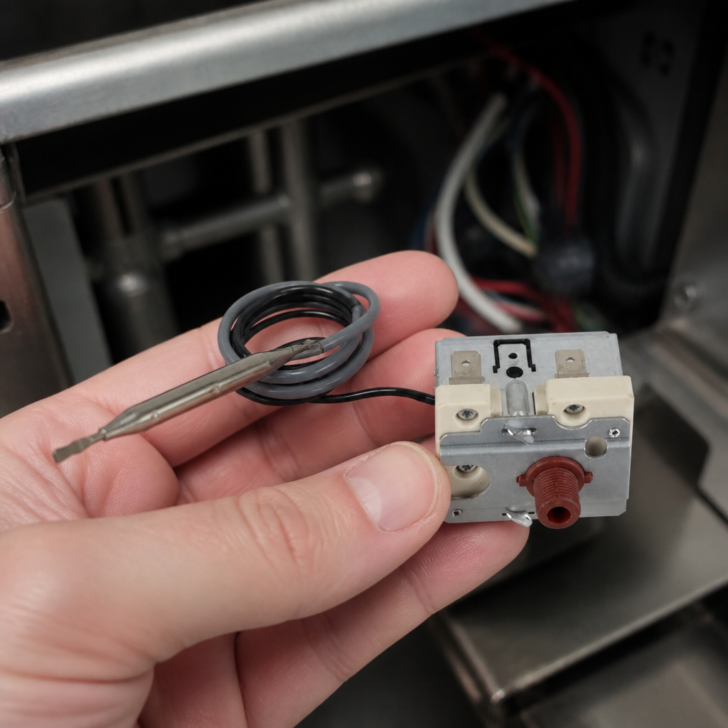 Replacement high limit for commercial countertop electric fryers