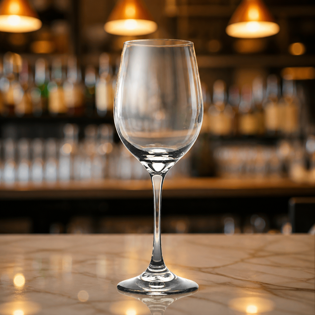 Commercial Wine Glasses 350ml Clear Glass 12 Pack