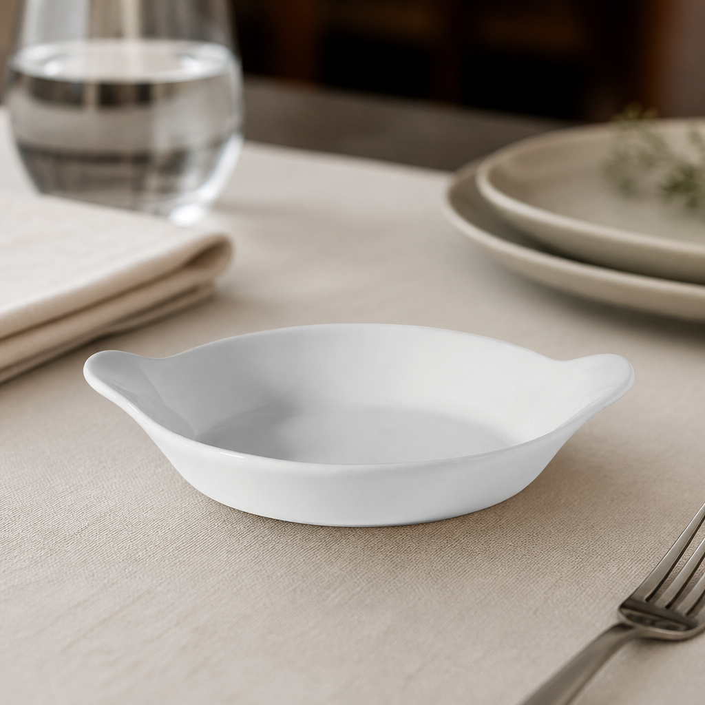 Round Eared Dishes 130mm (12 Pack)