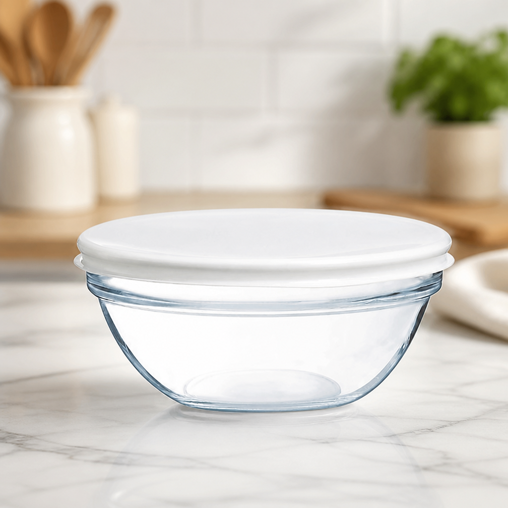 Commercial Mixing Bowls 140mm 12 Pack Lidded Stackable