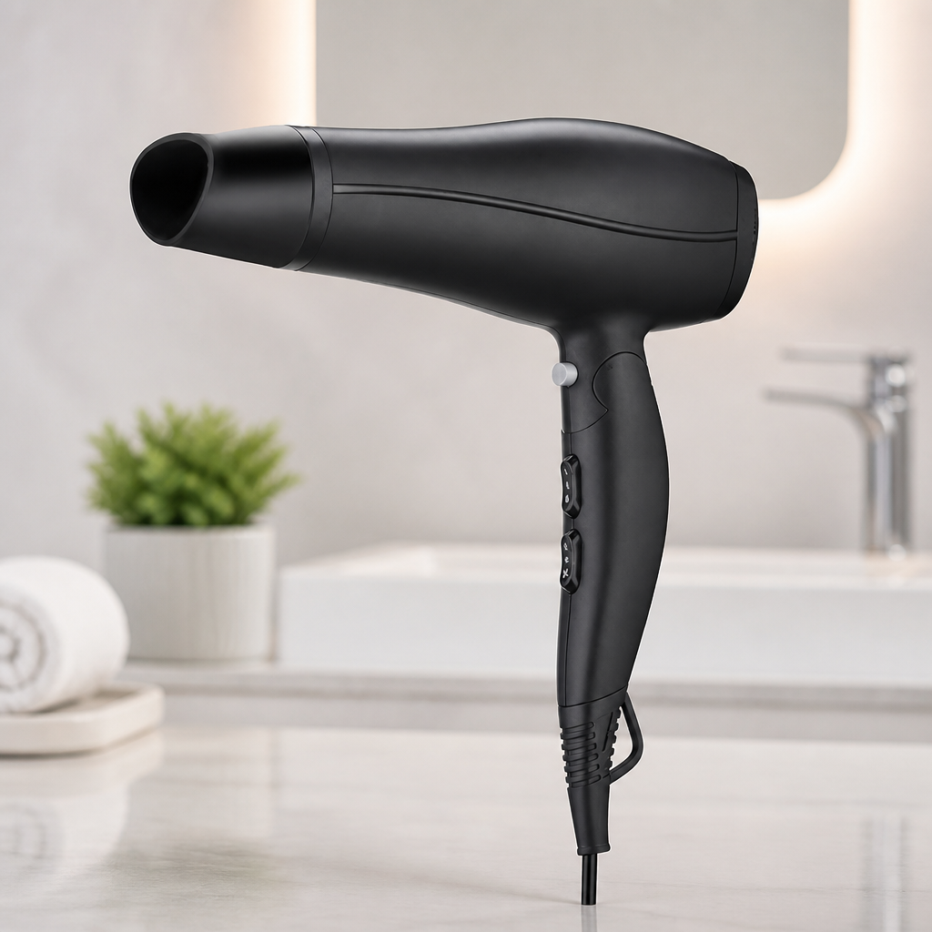Commercial Folding Hairdryer 1875W for Room Use