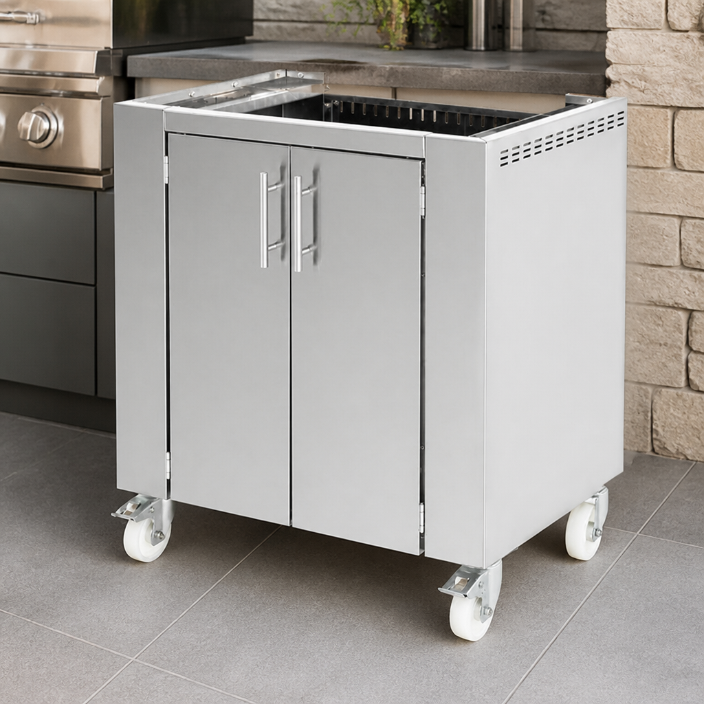 Commercial Charcoal Oven Base Cupboard Replacement 1040mm High