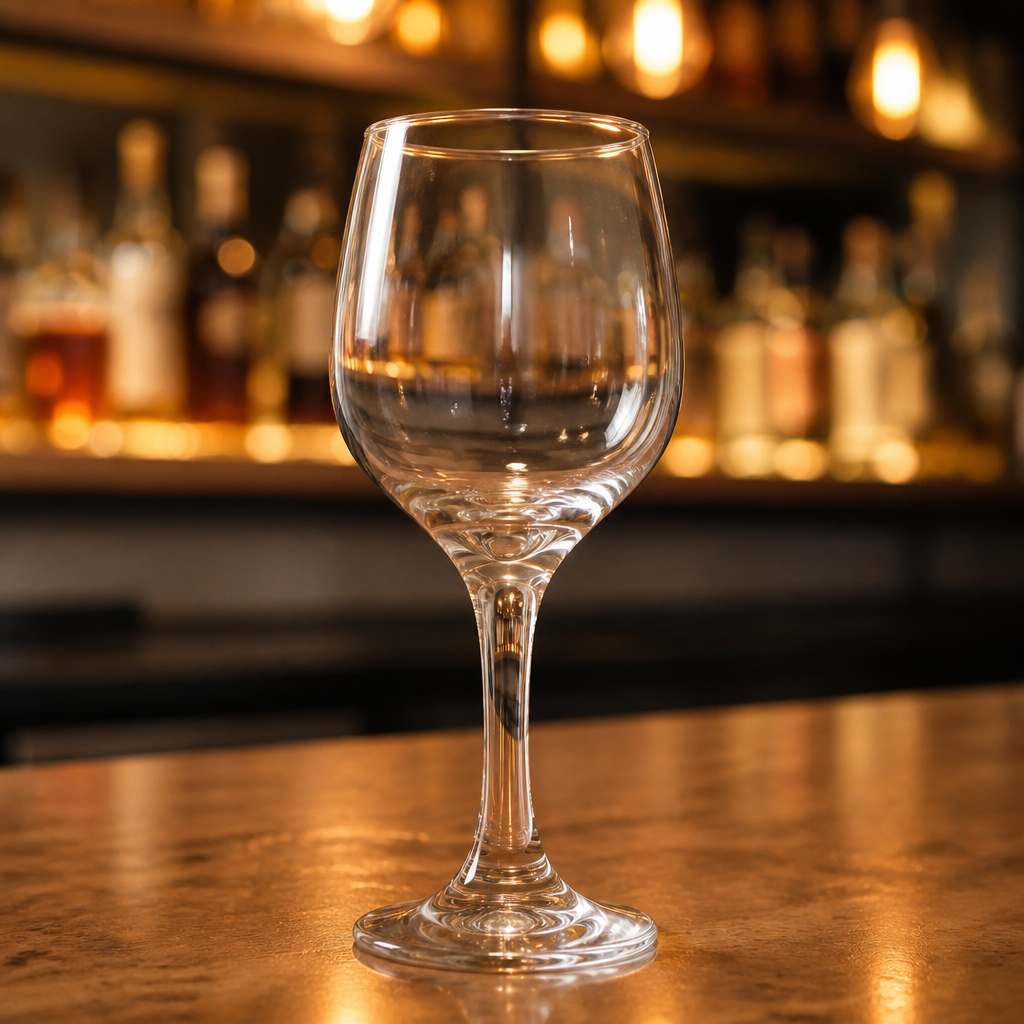 Pack of 24 clear commercial wine glasses 310ml