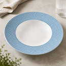 Commercial Wide Rim Bowls Ocean Blue 280mm 12 Pack
