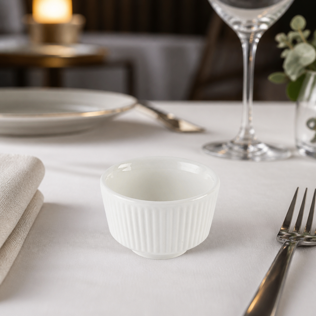 Commercial Dip Pot 0.11 Ltr, microwave and dishwasher safe
