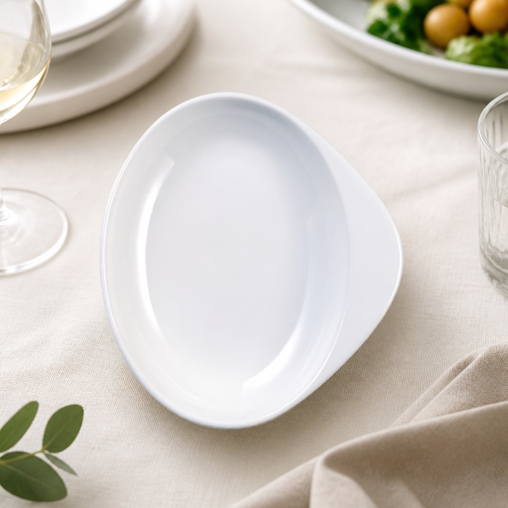 Commercial Roasting And Gratin Dishes 200mm Oval 12 Pack