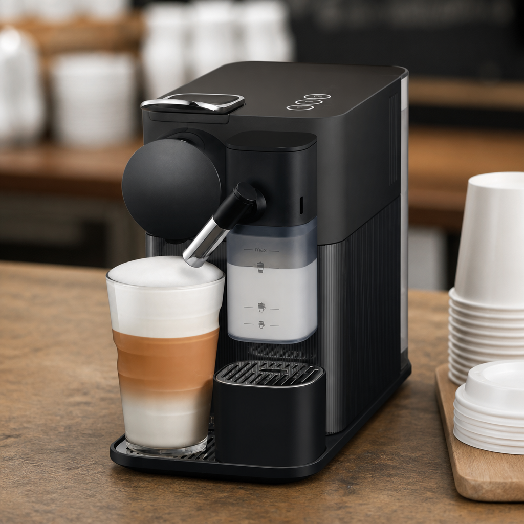 Commercial Pod Coffee Machine with Milk System