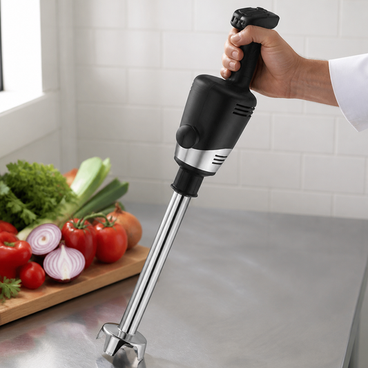 Heavy Duty 12" Commercial Food Blender for Large Batch Prep