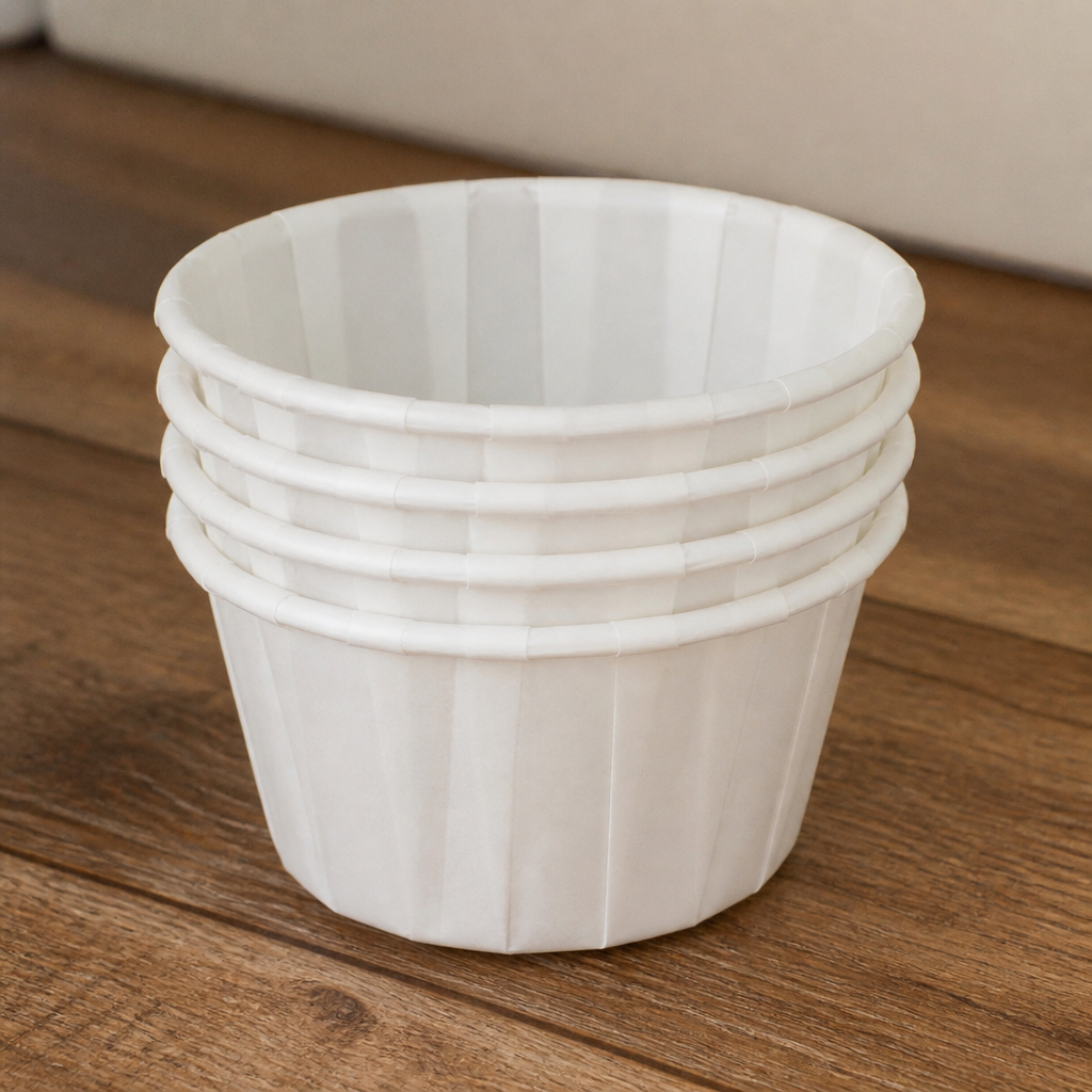 Medium 2oz Disposable Paper Sauce Pots 250 Pack