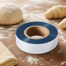 40mm Clear HPVC Cake Decorating Ribbon Roll for Display and Transport