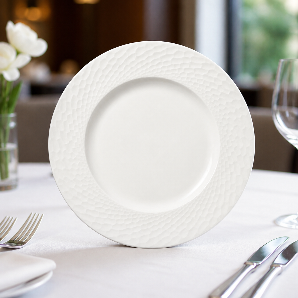 Commercial Large Well Plates 285mm for Hospitality Use