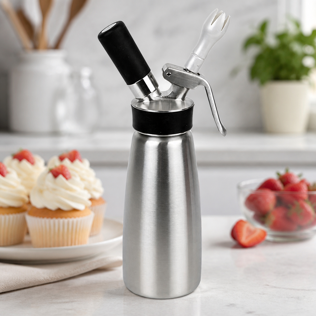 500ml Commercial Cream Dispenser Stainless Steel Whipped Cream